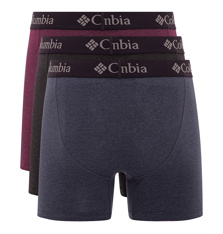 Men's Performance Stretch Solid Boxer Briefs (3 Pack)