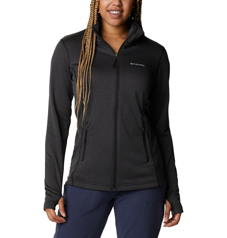 Women's Park View Grid Full Zip Fleece Jacket