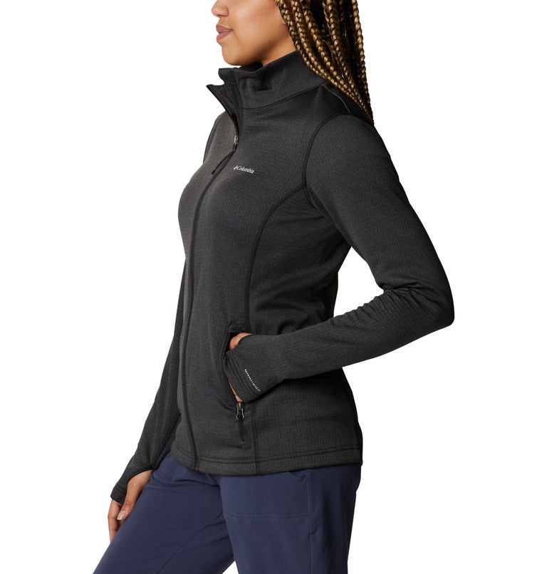 Women's Park View Grid Full Zip Fleece Jacket