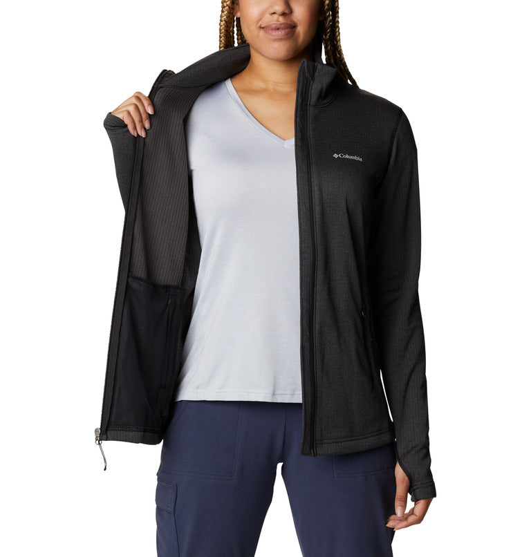 Women's Park View Grid Full Zip Fleece Jacket