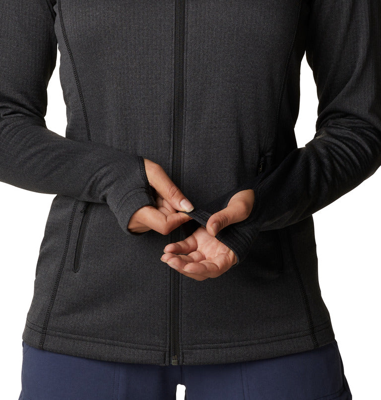 Women's Park View Grid Full Zip Fleece Jacket