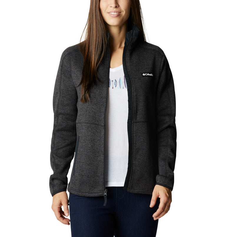Women's Sweater Weather Fleece Full Zip Jacket