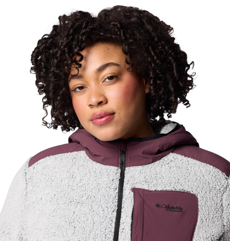 Women's Arctic Crest Sherpa Full Zip Fleece Jacket