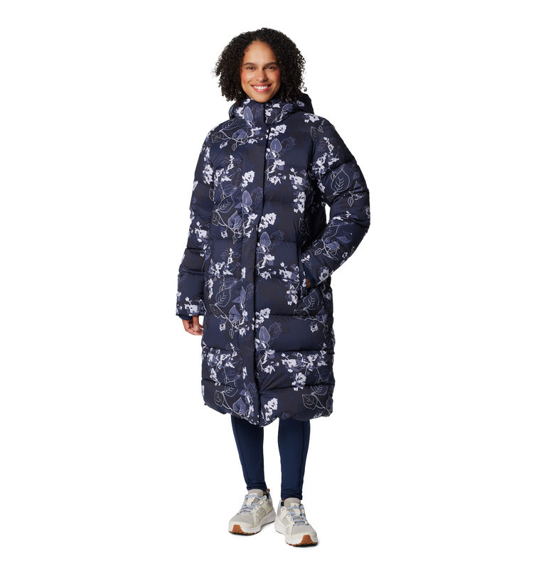 Women's Boundless Days Printed Long Down Jacket