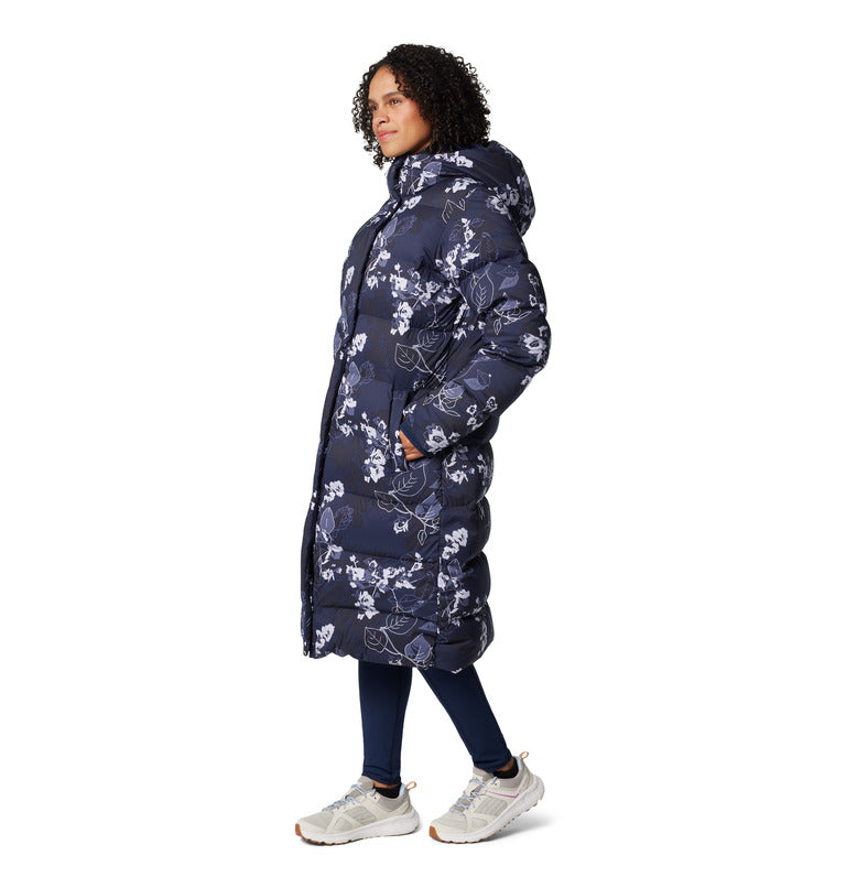 Women's Boundless Days Printed Long Down Jacket