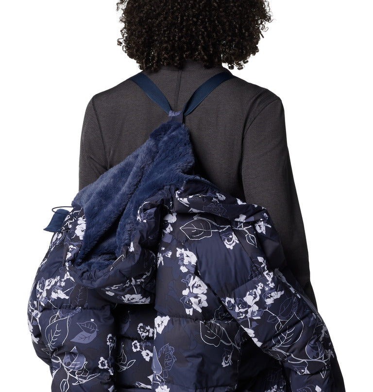 Women's Boundless Days Printed Long Down Jacket