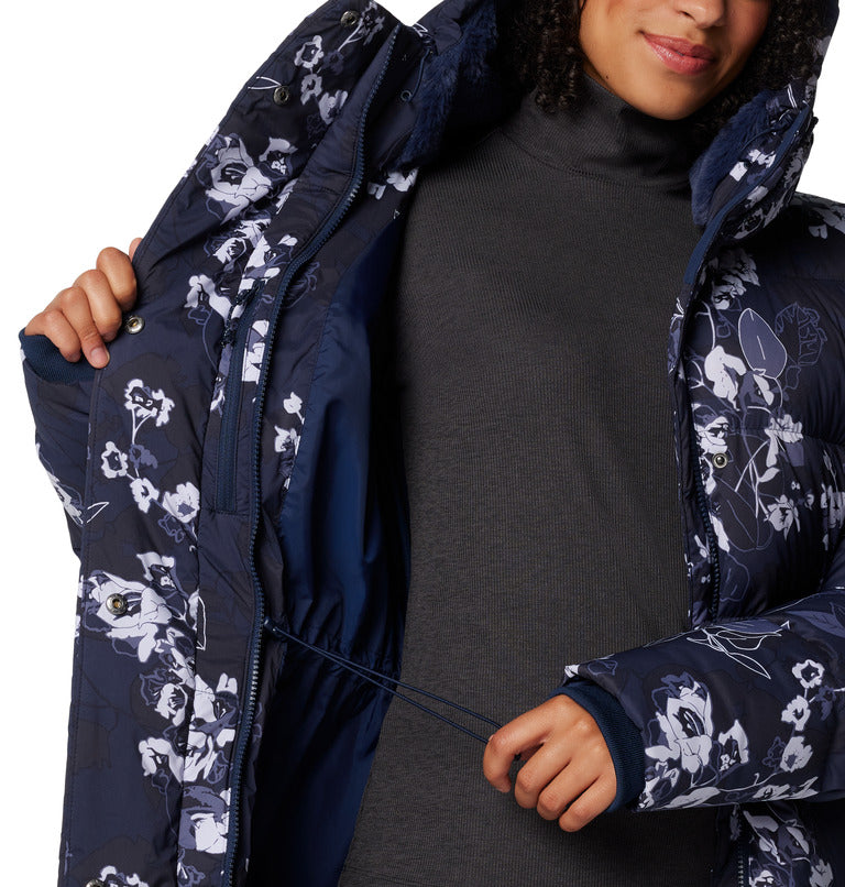 Women's Boundless Days Printed Long Down Jacket