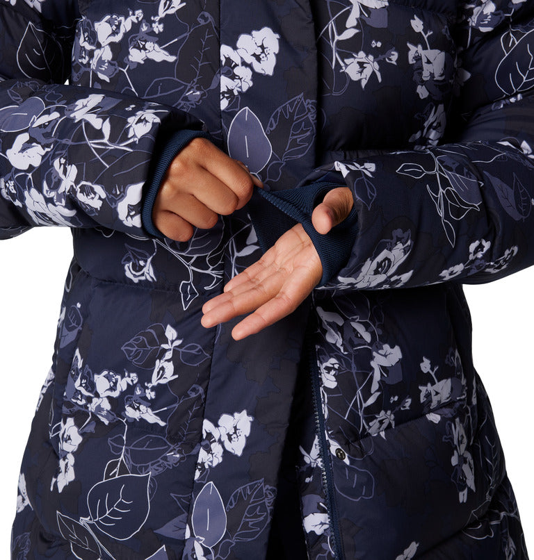 Women's Boundless Days Printed Long Down Jacket