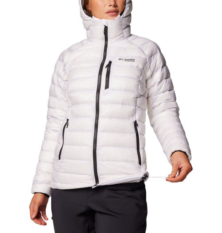 Women's Arctic Crest Down Hooded Jacket