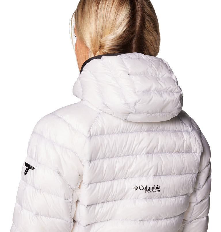 Women's Arctic Crest Down Hooded Jacket