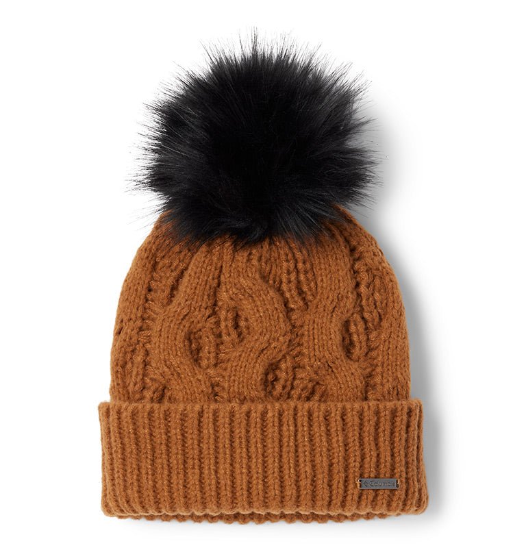 Women's Boundless Days Cable Knit Pom Beanie