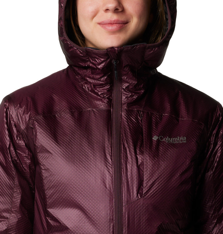 Women's Arctic Crest Down Hooded Jacket