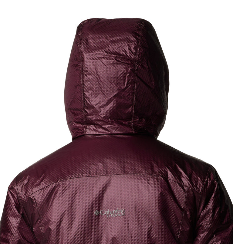 Women's Arctic Crest Down Hooded Jacket