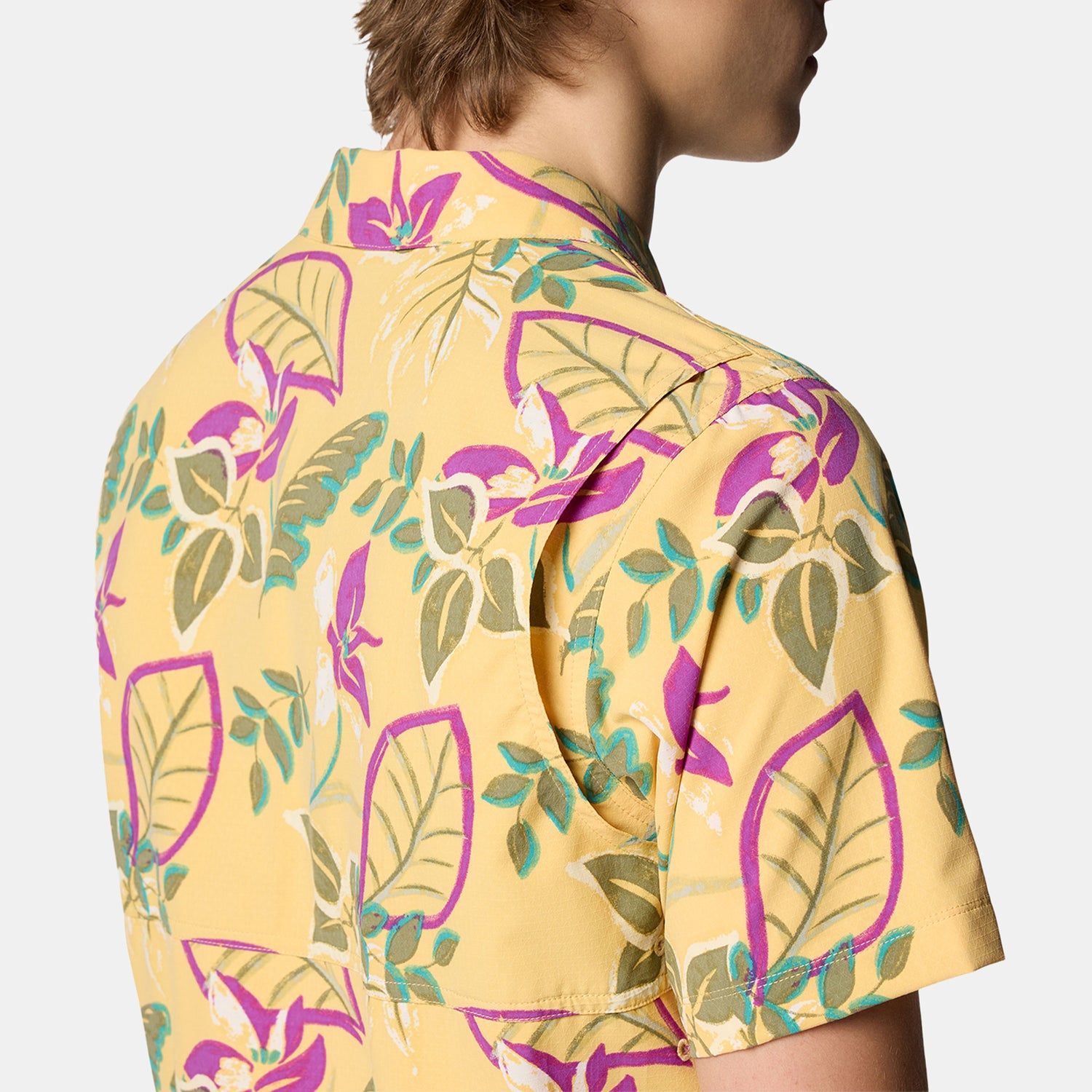 Men's Tech Trail™ Utility Printed Woven Short Sleeve Shirt
