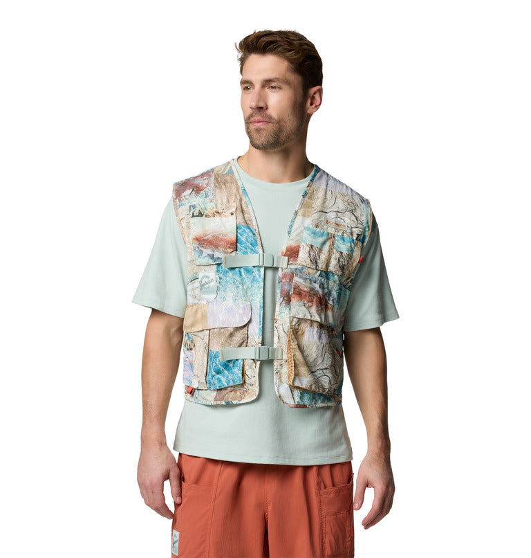 Cove Beach Printed Vest