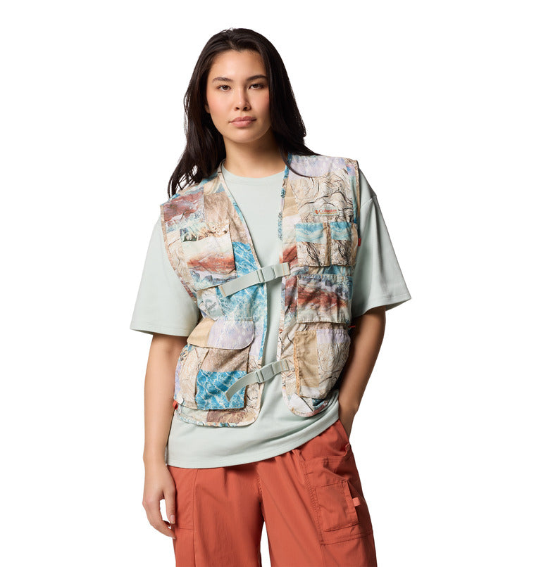 Cove Beach Printed Vest