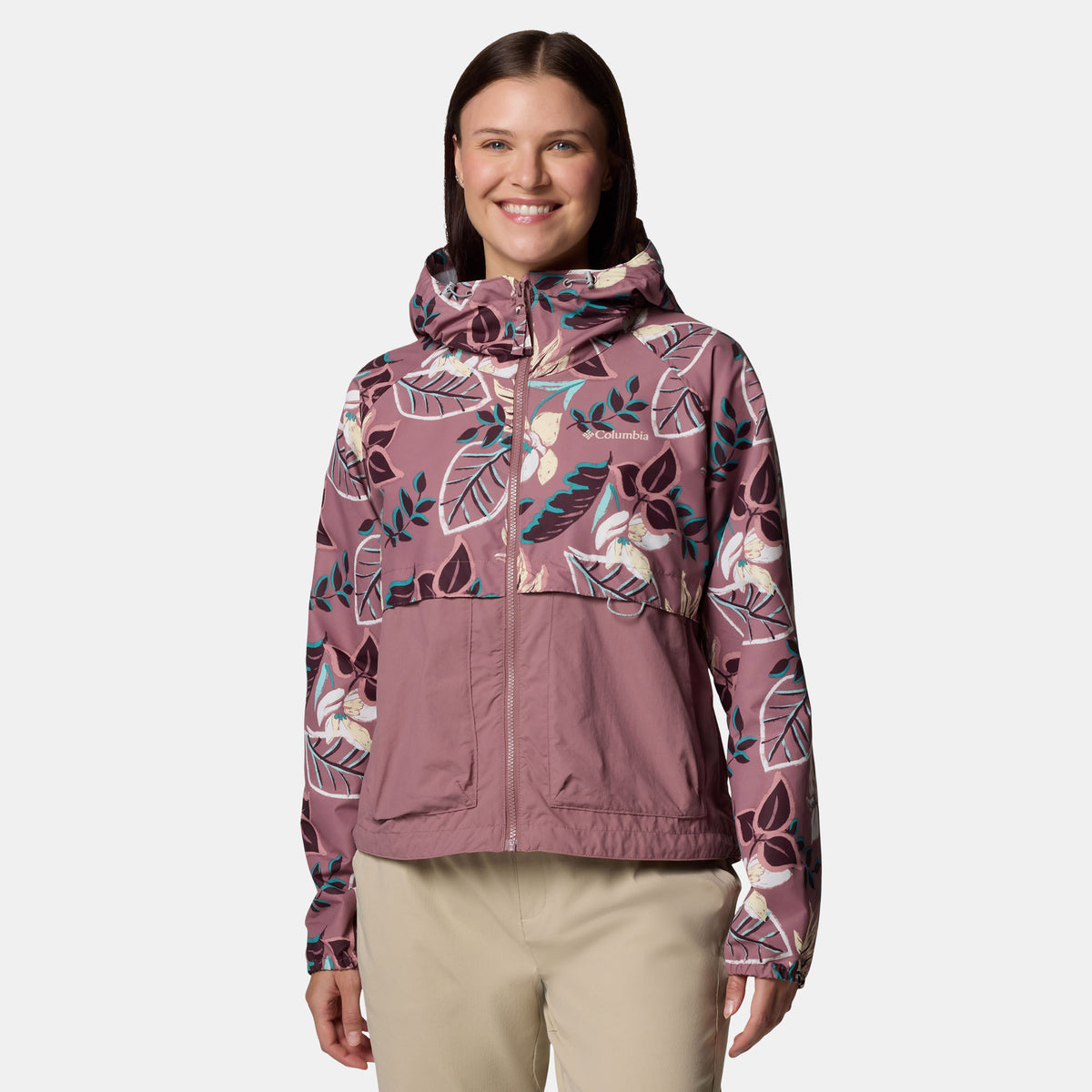 Spire Valley Printed Windbreaker