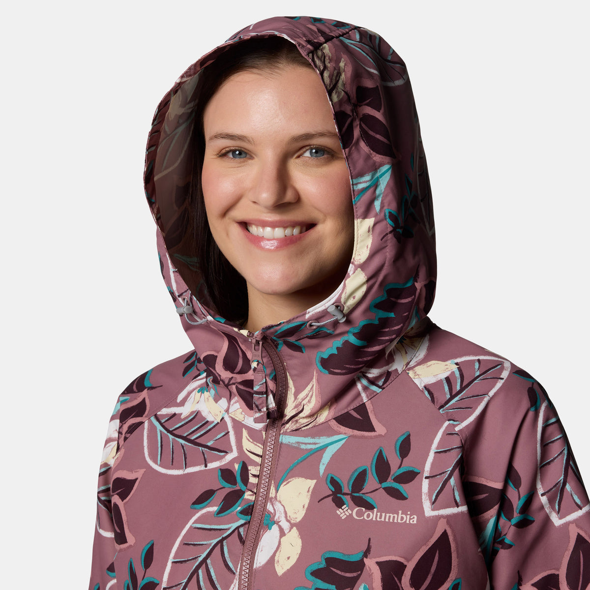 Spire Valley Printed Windbreaker