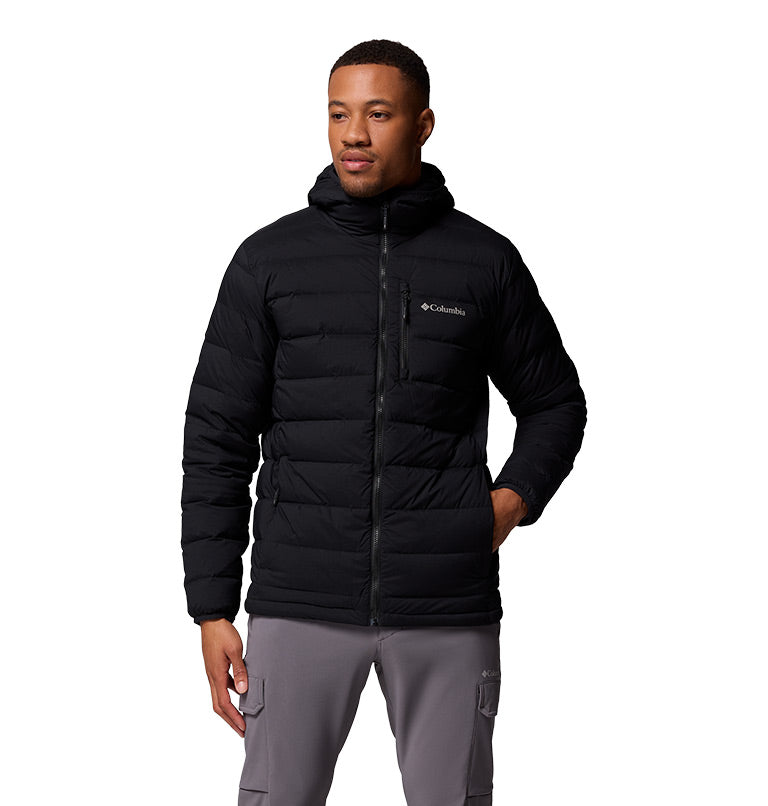 Men's Drift Peak Stretch Down Hooded Jacket