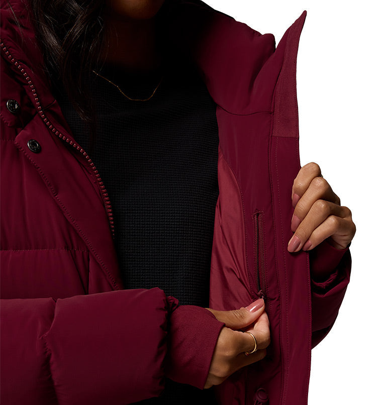 Women's Amaze Puff Long Hooded Jacket
