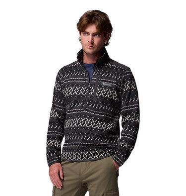 Men's Sweater Weather II Printed Half Zip Pullover