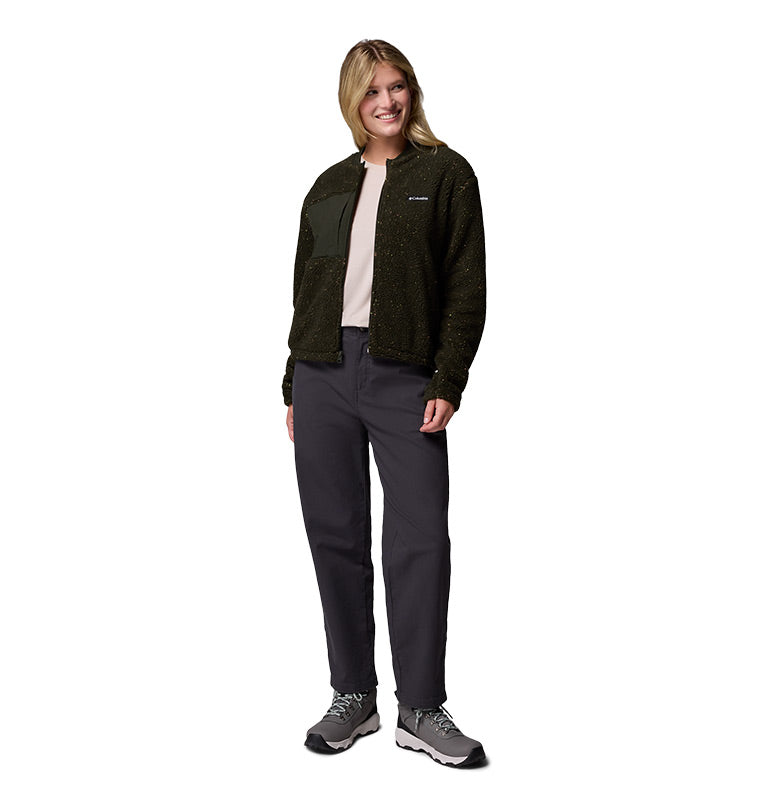 Women's Stellar Path Fleece Bomber Full Zip Jacket