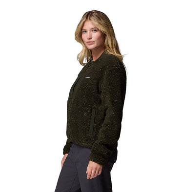 Women's Stellar Path Fleece Bomber Full Zip Jacket