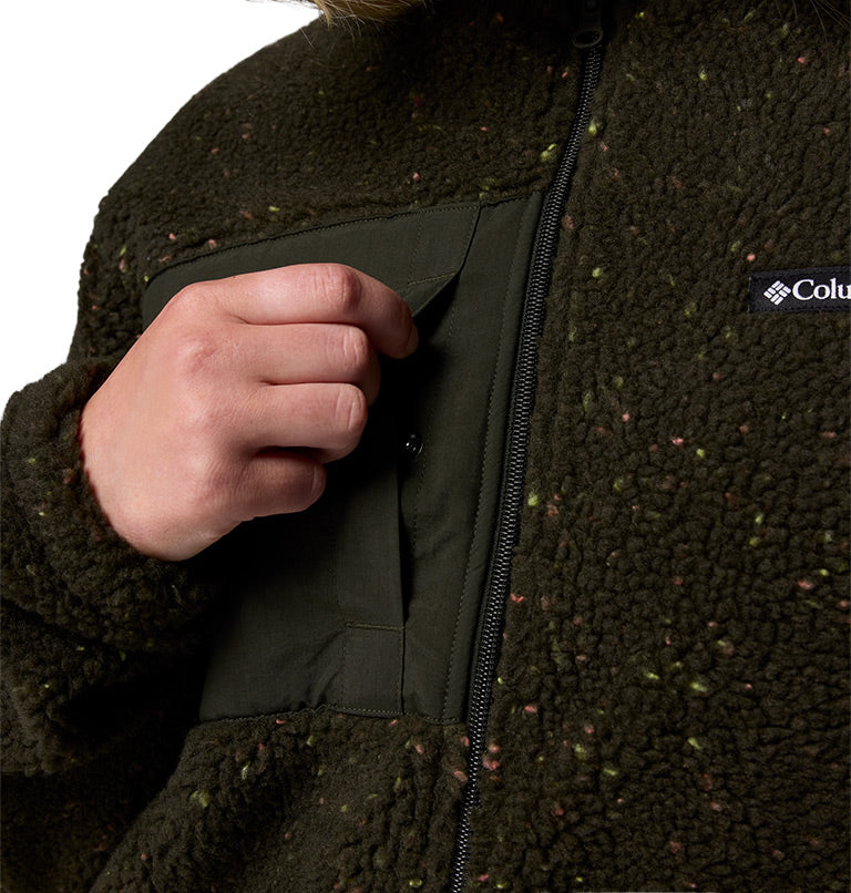 Women's Stellar Path Fleece Bomber Full Zip Jacket