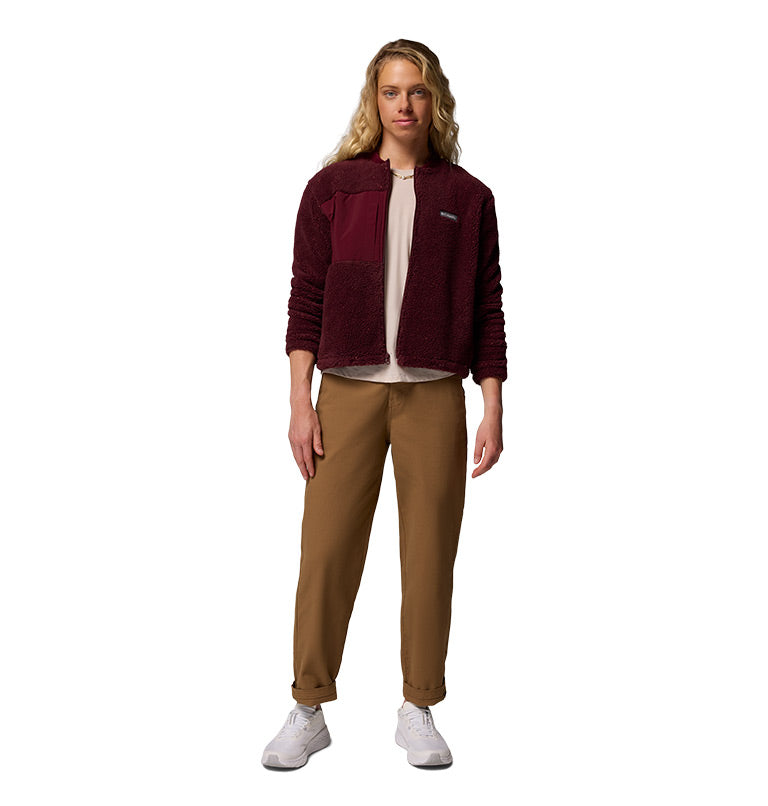 Women's Stellar Path Fleece Bomber Full Zip Jacket