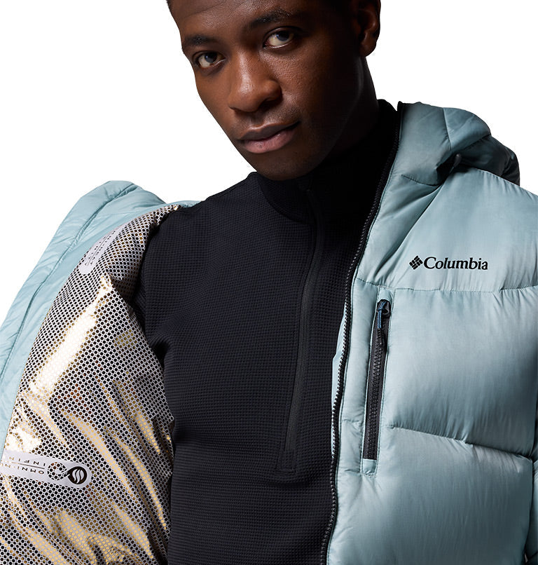 Men's Cloudview Down Hooded Jacket