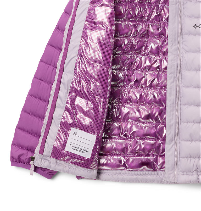 Girls' Powder Lite II Hooded Jacket