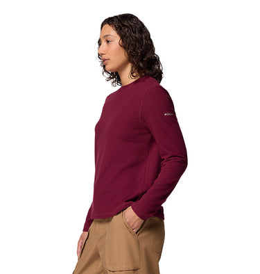 Women's Brea Falls Grid Crew Long Sleeve Shirt