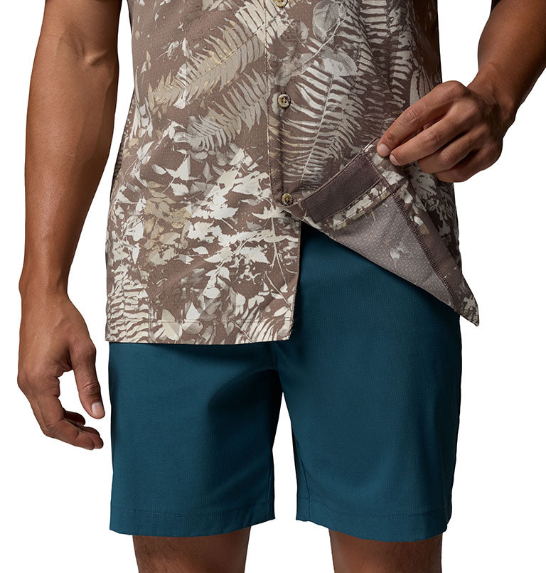 Men's Tech Trail™ Utility Printed Woven Short Sleeve Shirt