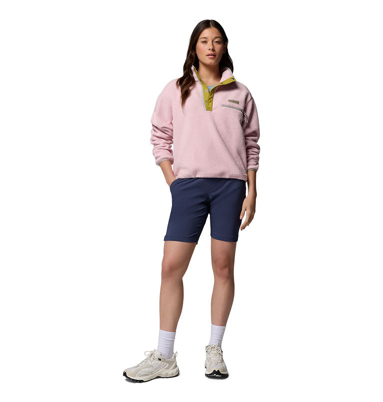 Women's Helvetia™ II Cropped Half Snap Fleece Pullover