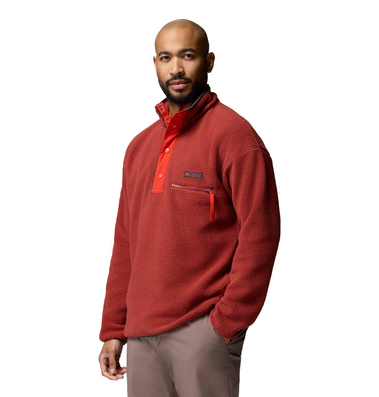 Men's Helvetia II Half Snap Fleece Pullover Sweatshirt